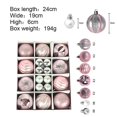 thumbnail image 2 of Adorno de bolas navideñas: bolas navideñas irregulares irrompibles de 60 mm/30 mm (26 piezas), 2 of 5