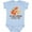 AE-Light Blue, variant on My Great Grandma Loves Me Fox Boys or Girls Baby Bodysuit