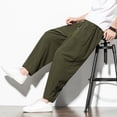 thumbnail image 5 of 2023 Spring Autumn Corduroy Casual Man Pants Harajuku Loose Fit Ankle-length Harem Men's Pants, 5 of 5