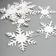 thumbnail image 5 of Decoraciones de copos de nieve colgantes de Navidad de invierno, 12 piezas de copos de nieve plateados grandes en 3D y 12 piezas de copos de nieve de papel blanco para colgar guirnaldas para Navidad, invierno, país de las maravillas, vacaciones, fiesta de año nuevo, decoración del hogar Ormromra DLM555, 5 of 6