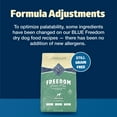 thumbnail image 3 of Blue Buffalo Freedom Grain-Free Adult Dry Dog Food, Lamb & Potatoes, 24-lb. Bag, 3 of 12