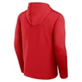 thumbnail image 3 of Men's Logo Athletic Red Carolina Hurricanes Head Start Pullover Hoodie, 3 of 3