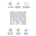 thumbnail image 2 of Midwest Canvas 21-Foot Round Clear Diamond Solar Cover | 16 Mil with 6-Pack of Grommets Bundle | Heating Blanket for Above-Ground Swimming Pools, 2 of 3