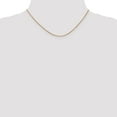 thumbnail image 2 of 14K Rose Gold bracelet Box chain 16 in 1 mm 1.0mm Link, 2 of 5