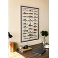 thumbnail image 2 of Charting Nature Gamefish of The Saltwater Flats and Shallows 12" x 18" Poster, 2 of 7