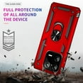 thumbnail image 3 of For Xiaomi 13 Pro Shockproof TPU + PC Phone Case with Holder(Red),iPhone 16 Pro, 3 of 4