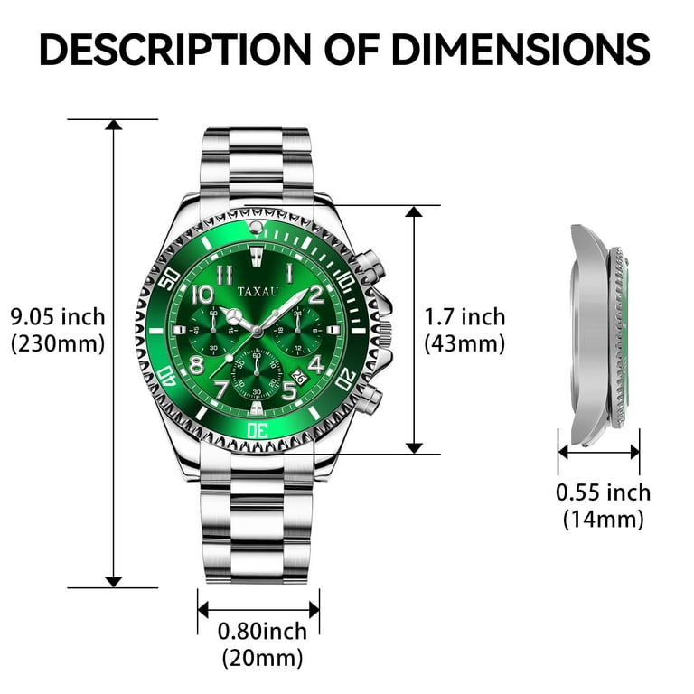 Big clearance silver watches
