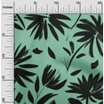 thumbnail image 2 of oneOone Cotton Poplin Twill Mint Green Fabric Leaves & Floral Sewing Fabric By The Yard Printed Diy Clothing Sewing Supplies 56 Inch Wide, 2 of 6