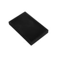 thumbnail image 1 of Wweixi Compact And Portable Jewelry Case Storage Soft Velvet Lining With Large Capacity black 1Set, 1 of 6