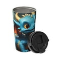 thumbnail image 2 of Rocae Adorable Blue Baby Dragon for Stainless Steel Vacuum Insulated Tumbler Coffee Travel Mug Spill Proof with Lid, 2 of 8