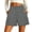 Gray, variant on Hurxie Stretchy Dress Shorts for Women Pull On Womens Shorts Dressy Casual High Waisted Summer Work Shorts Business Casual Black,XL