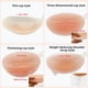 thumbnail image 3 of Sostén Adhesivo Ovlospa Copa B de Silicona Invisible Push-Up Nude, 3 of 7