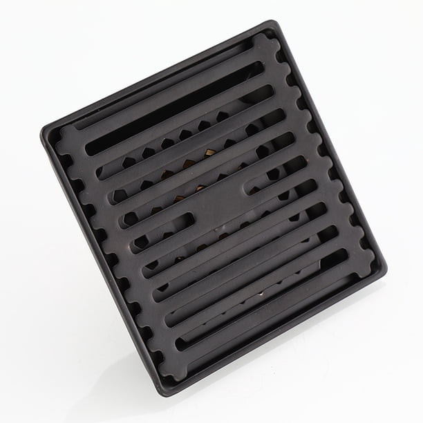 Desagüe de piso desodorante para baño, núcleo de cobre completo, núcleo de alcantarillado negro invisible, desagüe de piso para lavadora de gran desplazamiento