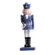 thumbnail image 4 of Figura de Cascanueces de Navidad de 12 pulgadas Sunnimix Decoración de escritorio Azul Soldado Cascanueces, 4 of 8