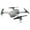 Gray, variant on Camera Drone, Transparent Glowable Arms, Foldable Airplane Paddle Drone with Remote Control, WiFi Mapping HD Aerial Drone
