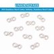 thumbnail image 5 of Conectores de acero inoxidable con dijes infinitos para crear collares y pulseras., 5 of 9