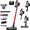 Red, variant on Cordless Stick Vacuum Cleaner,650W/55KPa Suction,75 Mins Runtime,Smart Display with Green LED Headlight for Pet Hair and Hard Floor