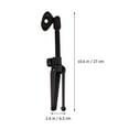 thumbnail image 4 of BESTYASH Back to School Microphone Desktop Stand Plastic Black Stable Support for Singers 1Set, 4 of 4