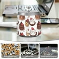 thumbnail image 6 of Yayeee Ashtray with Lid for Cigarette Smokeless Stainless Steel Home Ash Holder, White Chocolate Cakes, 6 of 7
