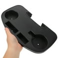 thumbnail image 3 of HOOWIFFY 1Pcs Black Plastic Arm Chair Tray For Relaxing And Lounging, 3 of 8