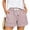 Red, variant on Ecqkame Womens Striped Shorts Casual Loose Elastic Waist Drawstring Shorts Comfortable Versatile Everyday Shorts with Pockets Green M