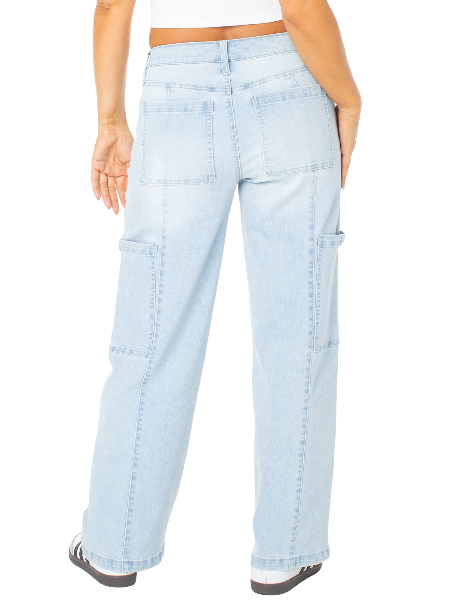 Celebrity Pink Wide Leg Cargo Pant, Women's and Women's Plus