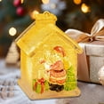 thumbnail image 4 of RXIRUCGD Mini Christmas House Ornament Luminous Holiday Decor PVC Small Gift for Festive Tabletop Mantel and Winter Home Decoration, 4 of 6
