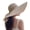 Beige, variant on Wide Brim Floppy Hat with Decorative Bow for Women Lightweight Breathable Sun Protection Summer Hat UV Shield Cap,Color Hot Pink