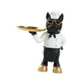 thumbnail image 3 of Figura de perro, estatua de perro, bandeja de almacenamiento, decoración de regalo, decoración nórdica decorativa para perro. Blanco, 3 of 9