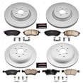 thumbnail image 2 of PowerStop Front and Rear Geomet Coated Brake Rotor and Pad Kit Fits: SUBARU Select Models CRK5830, 2 of 5