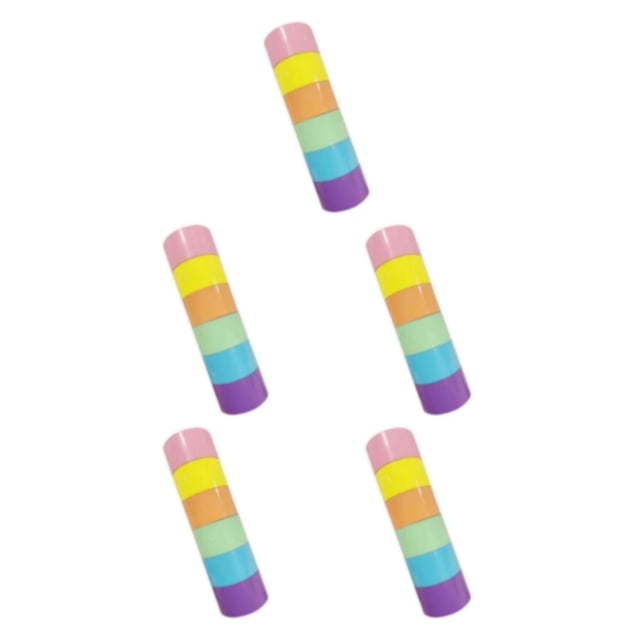Yuarrent 6Pcs Funny Sticky Ball Rolling Tape Colorful Decorative for Game Children Type2 NO2