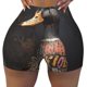 thumbnail image 2 of Fotbe Graffiti Cool Duck Shorts Sin Costuras – Shorts Deportivos de Cintura Alta para Mujer, Elásticos para Gimnasio, Yoga, Running o Ciclismo-X-Large, 2 of 8