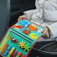 thumbnail image 1 of serony Montessori Busy Board Learning Fine Motor Skills Sensory Board for Kids, 1 of 9