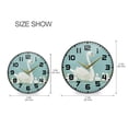 thumbnail image 5 of Yayeee Wall Clock for Living Room 9.5 inch Battery Operated Round with Holder, White Cartoon Swan, 5 of 7