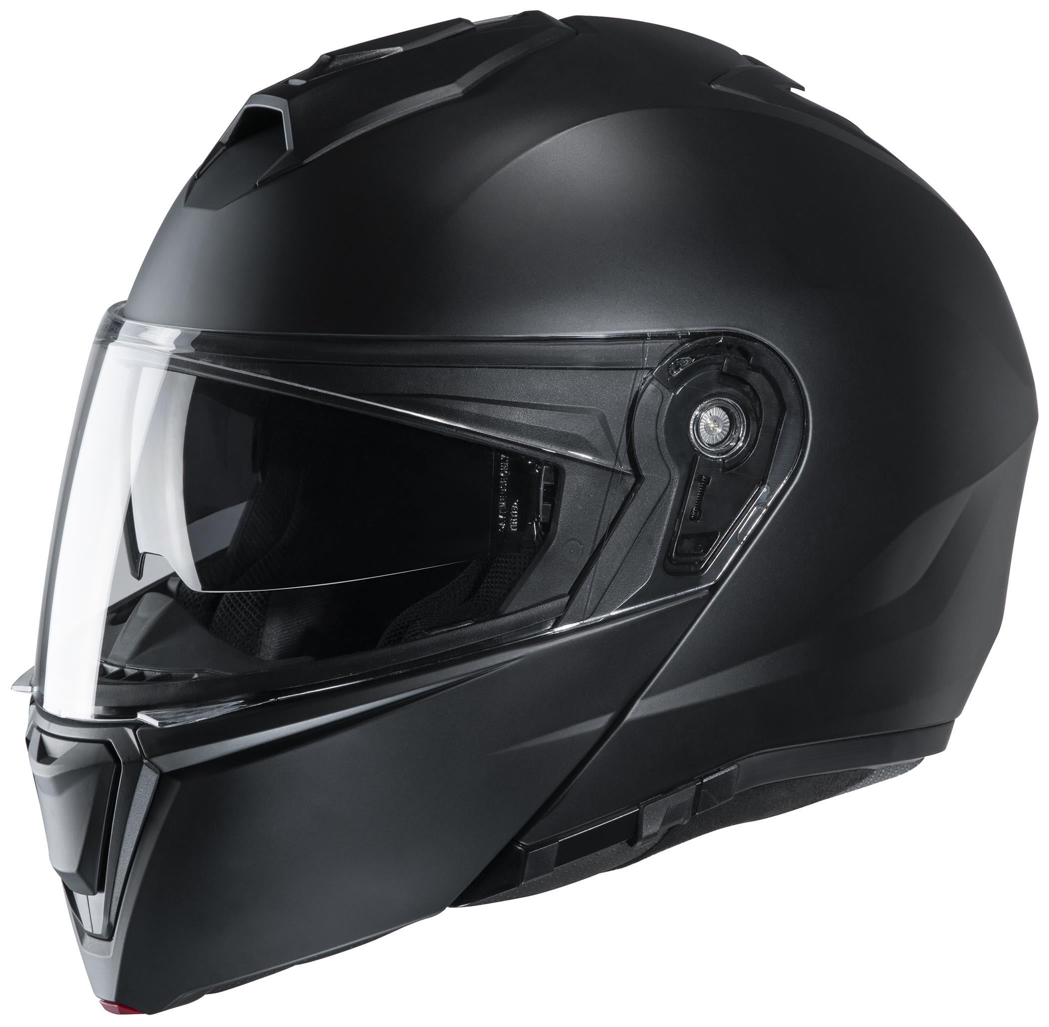 persoon brandstof zuur HJC i90 Semi Flat Black Modular Helmet Large - Walmart.com