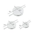 thumbnail image 3 of Moldes para raviolis, Juego de 3 moldes para bola de masa, aturdidor de tarta hecho a mano, cortador de prensa, prensa casera para bola de masa, panadero, 3 of 5