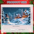 thumbnail image 2 of Winter Wonderland Snowman Banner Holiday Decoration Christmas Theme for Holiday Party Indoor Decoration Outdoor Celebration, 2 of 9