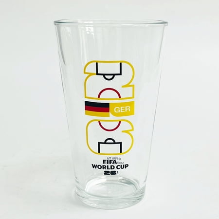 FIFA World Cup 2026 Soccer 16oz Country Mixing Glass - Germany