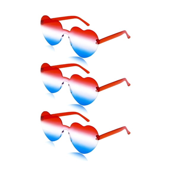 GJX Patriotic Star Sunglasses for 4Th of July | Red White & Blue Usa Flag Glasses for Adults & Kids,Independence Day,Memorial Day,Labor Day Party Favors