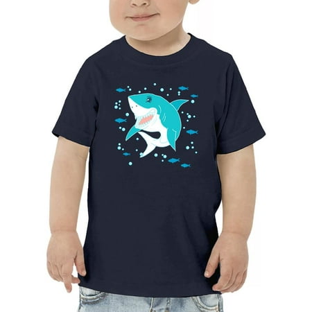 

Grinning Shark Kids Art T-Shirt Toddler -Image by Shutterstock 5 Toddler