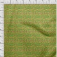 thumbnail image 3 of oneOone Cotton Jersey Light Green Fabric Batik Fabric For Sewing Printed Craft Fabric By The Yards 58 Inches Wide, 3 of 4