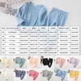 thumbnail image 5 of WXFAZCVU Boys' Clothing Sets Fall Outfits Long Sleeve Crew Neck Top and Pants Kids Clothes Size 6-7 Years, 5 of 6