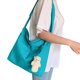 thumbnail image 1 of Hukapapa Bolso de color liso Bolso de ocio para mujer Bolso de hombro de gran capacidad Bolso mensajero de literatura Azul lago, 1 of 5