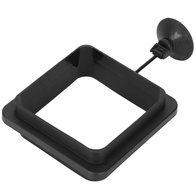 Noref Aquarium Feeding Rings,Aquarium Fish Feeding Rings Fish Tank Small Floating Food Feeder with Suction Cup,Fish Feeding Rings