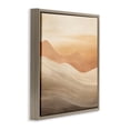 thumbnail image 4 of Stupell Industries Ombre Desert Dunes Landscape & Nature Painting Brown Floater Framed Canvas Art Print Wall Art, 25 x 25, 4 of 10