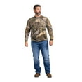 thumbnail image 6 of Realtree Men's Camo Bamboo Ulta Soft Long Sleeve Men's Crew Neck Shirt |Size S-5XL, 6 of 7