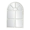 thumbnail image 2 of Siruishop Arched Window Mirror Convenient Entry Mirror for Kitchen Bedroom Living Room White, 2 of 8
