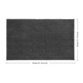 thumbnail image 3 of Gray Chenille Indoor/Outdoor Doormat, 23.62" x 15.75", Super Absorbent, Non-Slip, Machine Washable, 3 of 8