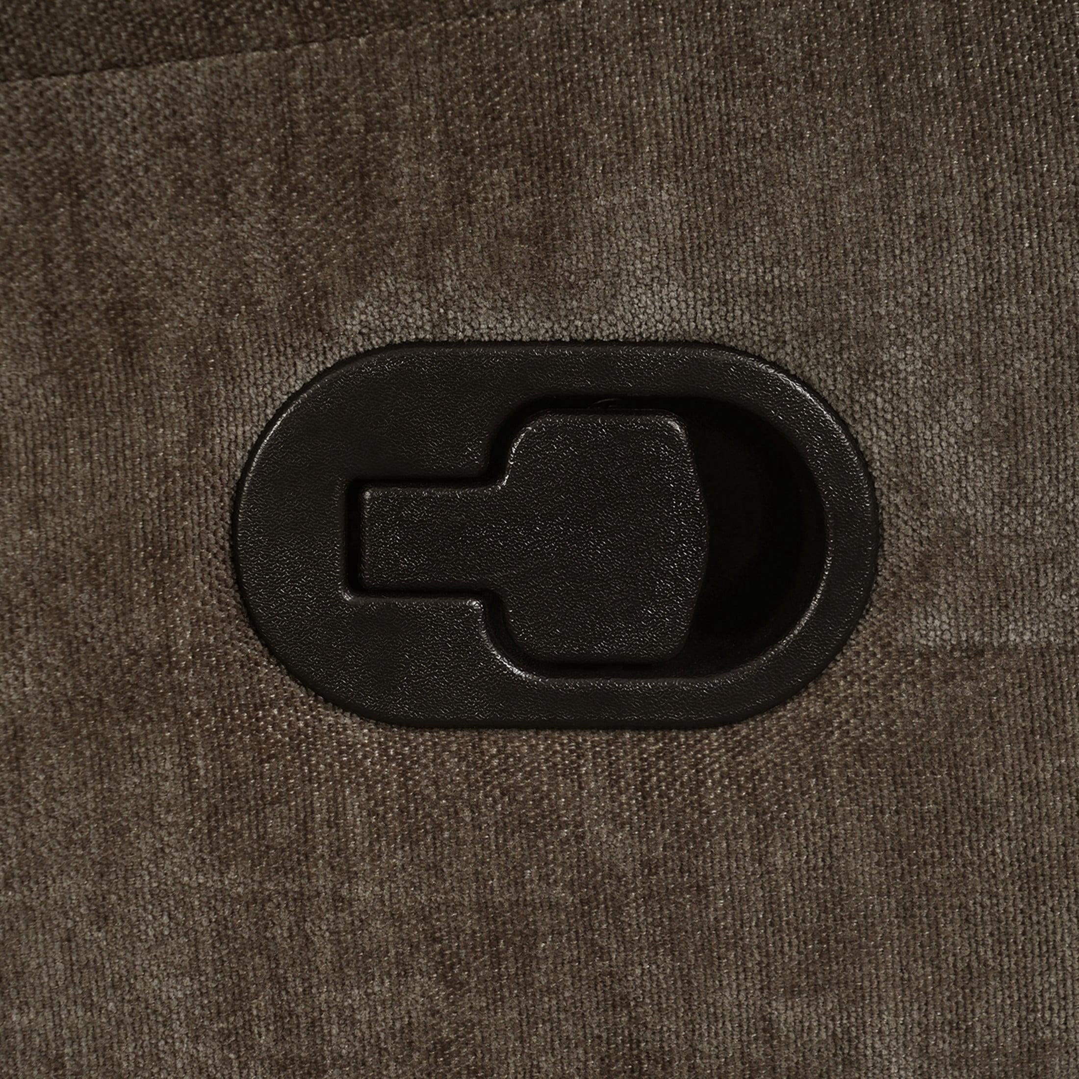 Christopher Knight Home Manual Recliner Chair with 3-Position Adjustable Backrest, Chenille Upholstery, Brown