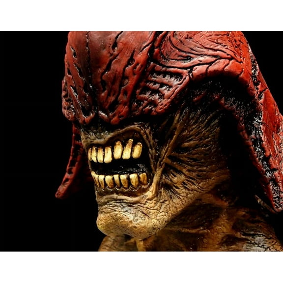 War Red Horseman of the Apocalypse - Lord Grimley's Manor Halloween Adult Unisex Latex Full Mask